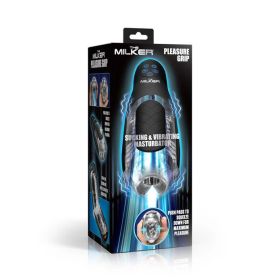 Pleasure Grip Sucking and Vibrating Masturbator
