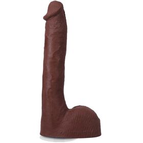 Signature Cocks Pressure 10" Cock With Removable Vac U Lock Suction Cup  Chocolate