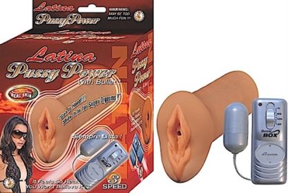 Latina Pussy Power With Bullet