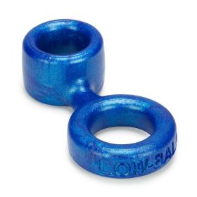 Lowball Cock Ring With Attached Ball Stretcher