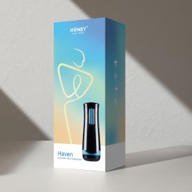 Haven  Electric Blowjob Masturbator  Black