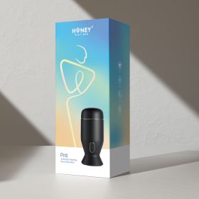 Priti  Automatic Rotating Penis Stimulator  Black