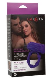 Silicone Rechargeable 5 Bead Maximus Ring