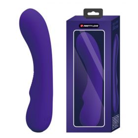 Matt Super Soft Silicone Vibrator  Purple
