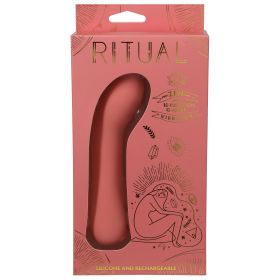 Ritual  Zen  Rechargeable Silicone G Spot Vibe  Coral
