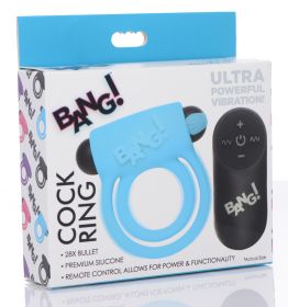 Bang Silicone Cockring and Bullet With Remote Control
