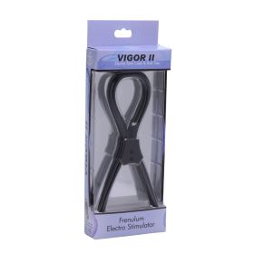 Vigor II Electro Stim Cock and Balls Ties & Frenum Electro Stimulator