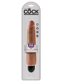 King Cock 9" Vibrating Stiffy
