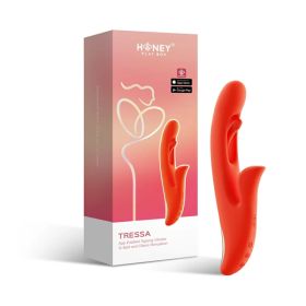 Tressa App Enabled Tapping Vibrator G Spot and Clitoral Stimulation