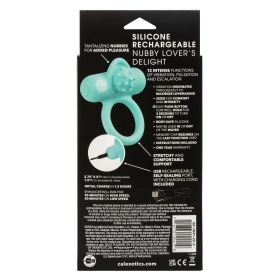 Silicone Rechargeable Nubby Lover's Delight Blue