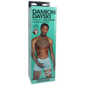 Signature Cocks Damion Dayski  12 Inch Ultraskyn Cock With Removable Vac U Lock Suction Cup  Chocolate