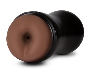 Coverboy the Dj  Self Lubricating Stroker  Brown