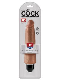 King Cock 8 Inch Vibrating Stiffy