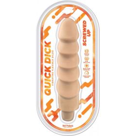 Screwed Up Quick Dick Vibrating Flex Dildo