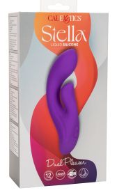 Stella Liquid Silicone Dual Pleaser Purple