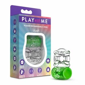 Play With Me Pleaser Rechargeable C Ring Neon
