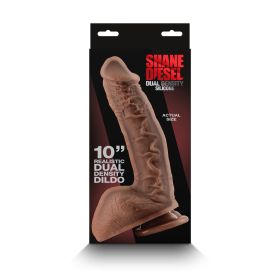 Shane Diesel  Dual Density Dildo  Brown