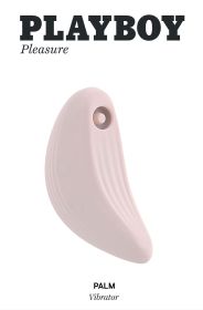 Playboy Pleasure Palm  Vibrator  Light Pink