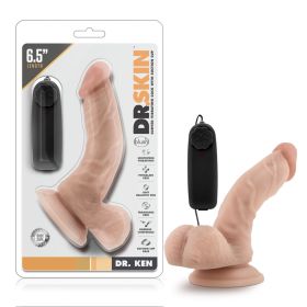 Dr. Skin Dr. Ken 6.5 Inch Vibrating Cock With Suction Cup
