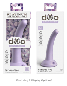 Dillio Platinum Curious Five 5 Inch Dildo