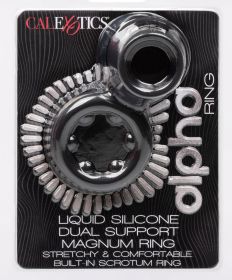 Alpha Liquid Silicone Dual Support Magnum Ring