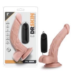 Dr. Skin Dr. Sean 8 Inch Vibrating Cock With Suction Cup