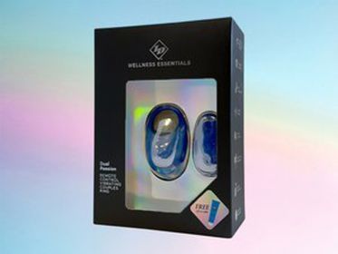 Dual Passion Remote Control Vibrating Couples Ring