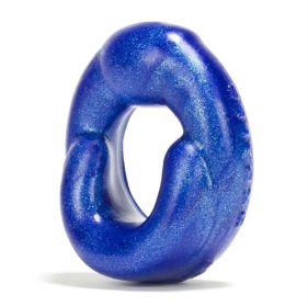 Grip Cockring Fat Padded U Shaped Cockring (Option: Blue Balls)