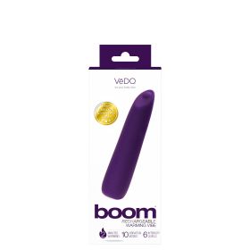 Boom Rechargeable Warming Vibe (Option: Deep Purple)