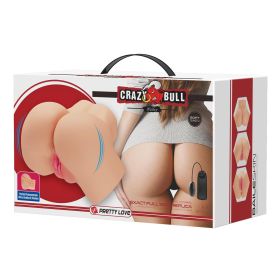 Hailey Realistic Vagina and Ass Vibrator (Option: Light)
