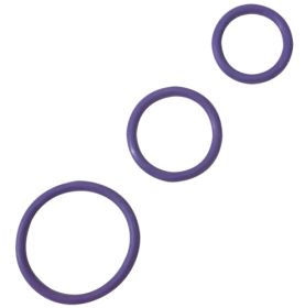 Rubber C Ring Set (Option: Purple)