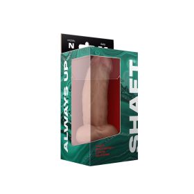 Shaft Model N 7.5 Inch Liquid Silicone Dong With Balls (Option: Pine)