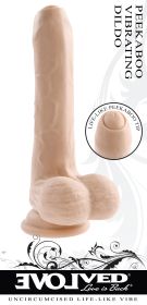 Peek a Boo Vibrating Dildo (Option: Light)