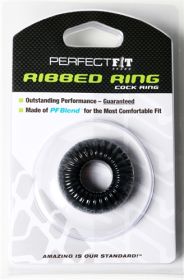 Ribbed Ring (Option: Black)