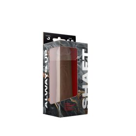 Shaft Model J 6.5 Inch Liquid Silicone Dong (Option: Oak)