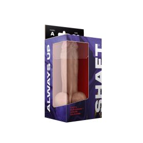 Shaft Model a 7.5 Inch Liquid Silicone Dong With Balls (Option: Pine)