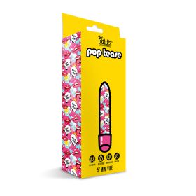 Prints Charming Pop Tease 5 Inch Mini Vibe (Option: Kiss Me  Pink)