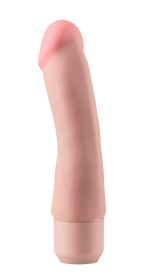 Dr. Skin Silicone Dr. Steve 7 Inch Vibrating Dildo (Option: Beige)