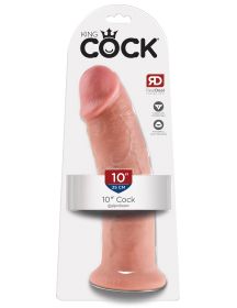 King Cock 10 Inch Cock (Option: Flesh)