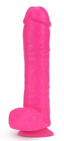 Neo 11 Inch Dual Density Dildo (Option: Neon Pink)