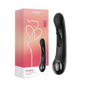 Tempo App Controlled Tapping G Spot Vibrator (Option: Black)