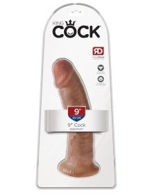 King Cock 9 Inch Cock (Option: Tan)
