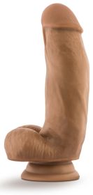 Dr. Skin Silicone Dr. Samuel 7 Inch Dildo With Suction Cup (Option: Mocha)