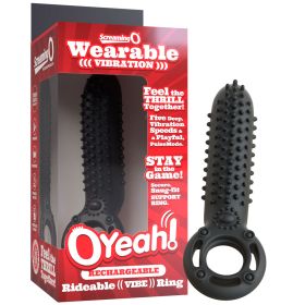 Rechargeable O Yeah Silicone (Option: Black)