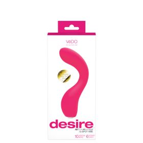 Desire Rechargeable G Spot Vibe (Option: Pink)