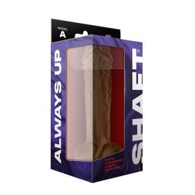 Shaft Model a 10.5 Inch Liquid Silicone Dong With Balls (Option: Oak)