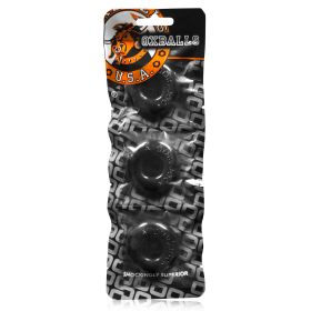 Ringer Cockring 3 Pack (Option: Small  Black)
