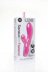 Sensuelle Femme Luxe 10 Function Rabbit Massager (Option: Pink)