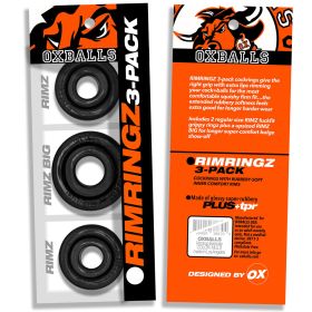RimringzMulti Size 3 Pack (Option: Black)