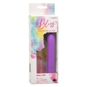 Bliss Liquid Silicone Mini G Vibe (Option: Purple)